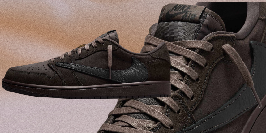 The Travis Scott x Air Jordan 1 Low OG “Velvet Brown” Finally Has a Release Date