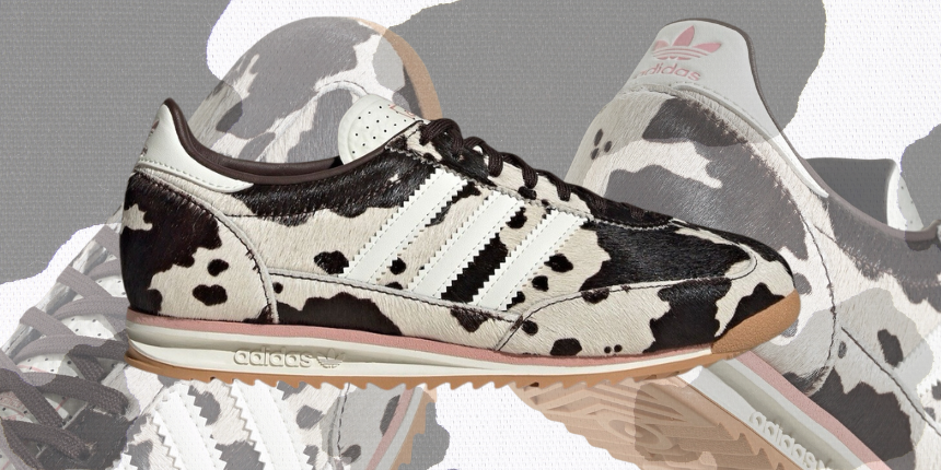 The adidas SL 72 “Cow Print” Injects Some Fun to the Retro Runner