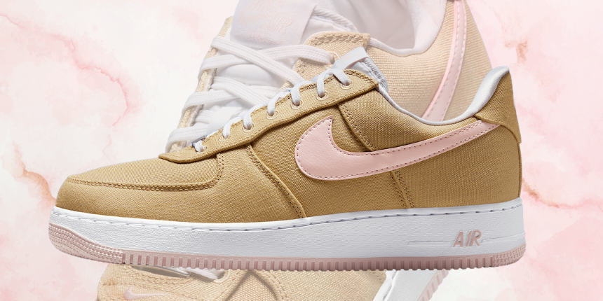 The Nike Air Force 1 “Linen” is Now Actually Made of Linen