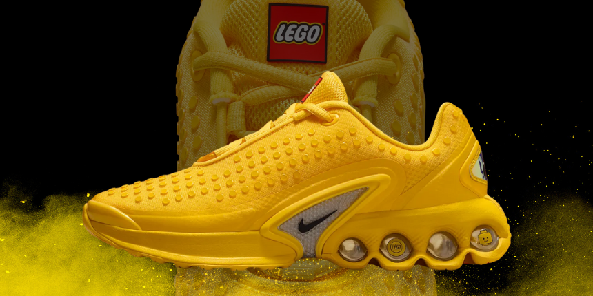 Build the Ultimate Collection With the LEGO x Nike Air Max Dn “Tour Yellow”