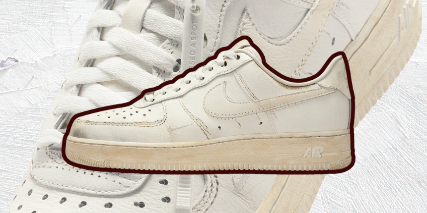 The Nike Air Force 1 Low “Dirty Triple White” Actually Cleans Up Well