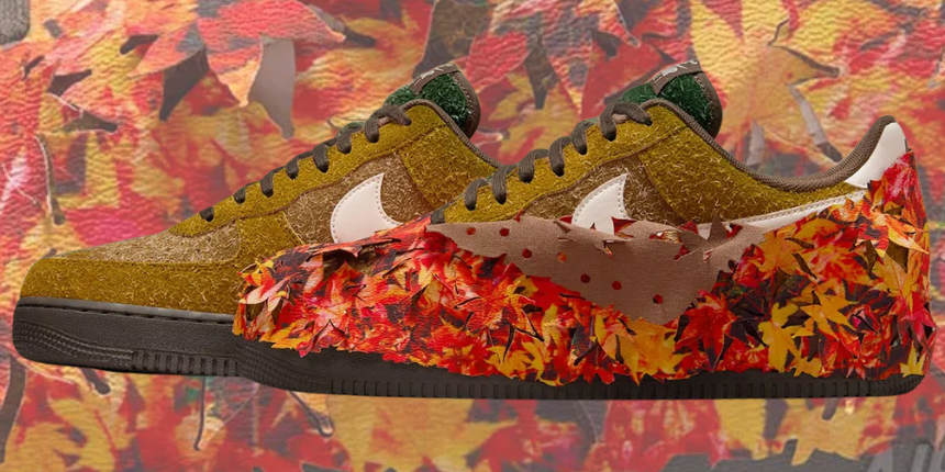 The Nike Air Force 1 “Autumn Leaves” Gears Up For The Next Season