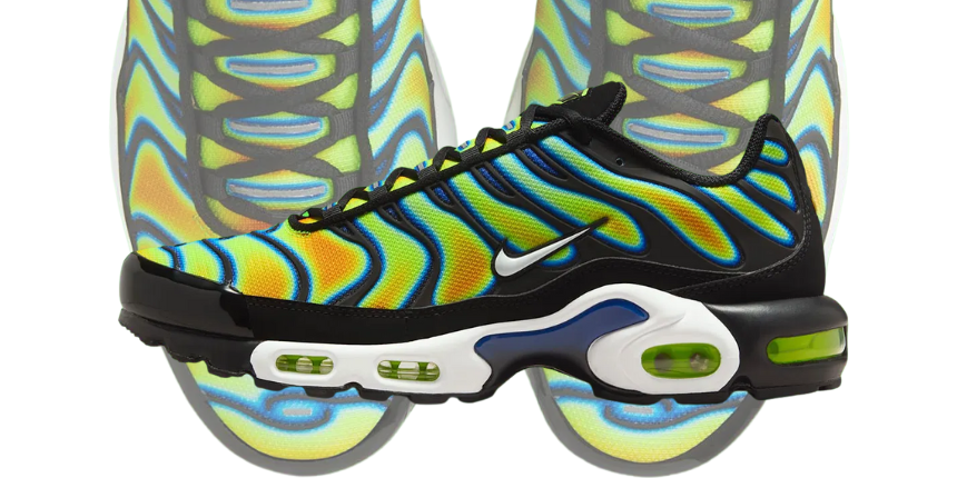 Nike Air Max Plus “Heat Map” — A Thermal Twist on a Classic