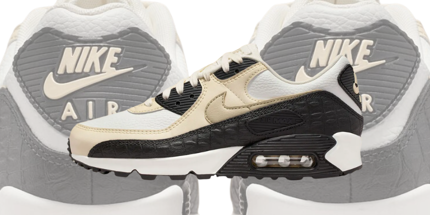 First Look at the Croc-Embossed Nike Air Max 90 “Croc Skin”