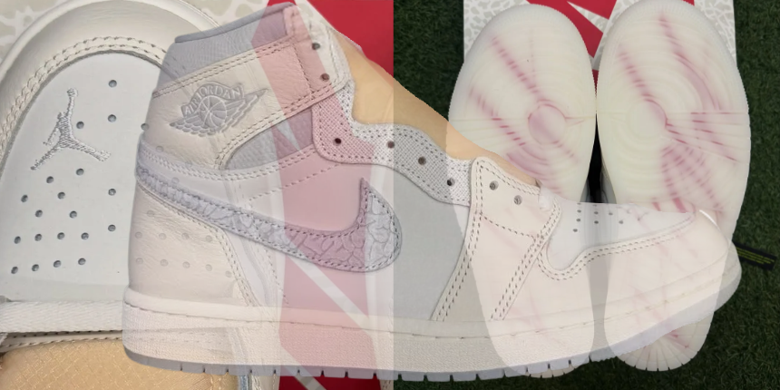 The Air Jordan 1 High Sail Elephant Print Showcases Unique Touches