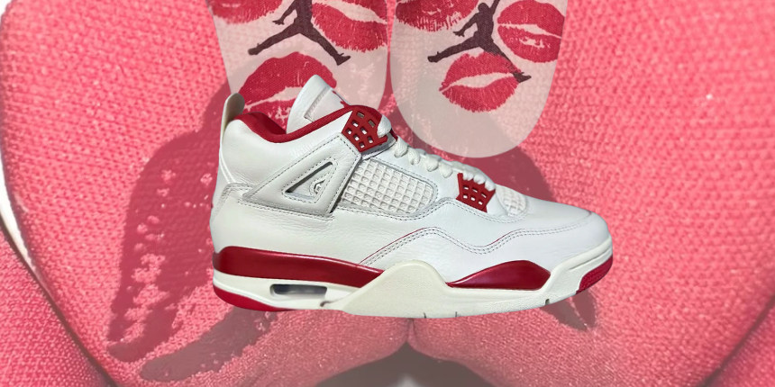 Air Jordan 4 Sierra Red is ready for Valentine’s Day 2026