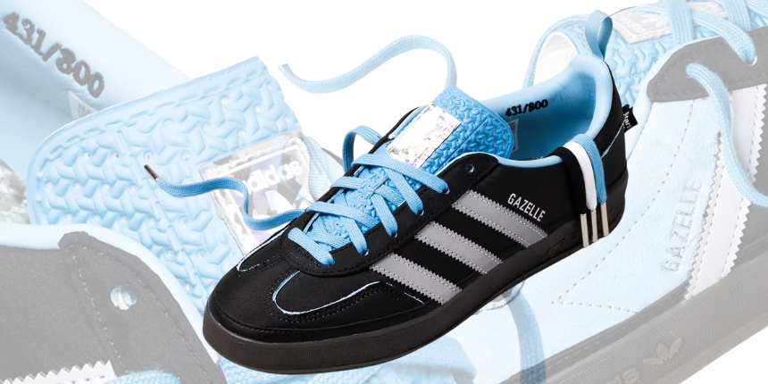 The Tear-Away City Jeans x adidas Gazelle Indoor is Crazy Limited