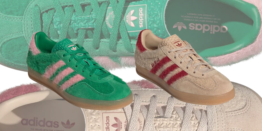 adidas Reimagines a Classic: The Gazelle Indoor Gets Fuzzy