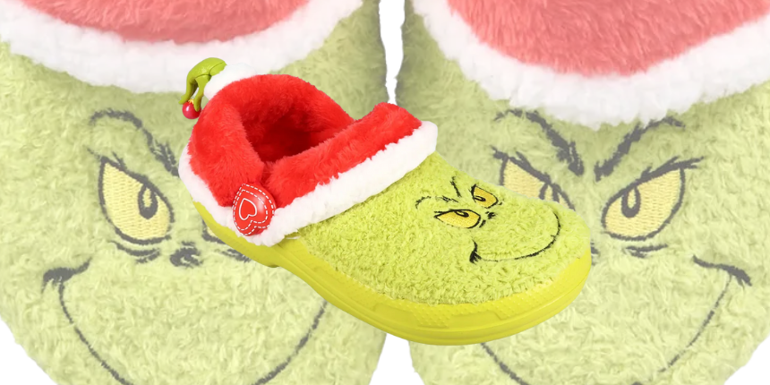 The Grinch x Crocs Classic Clog is Christmas Chaos on Feet