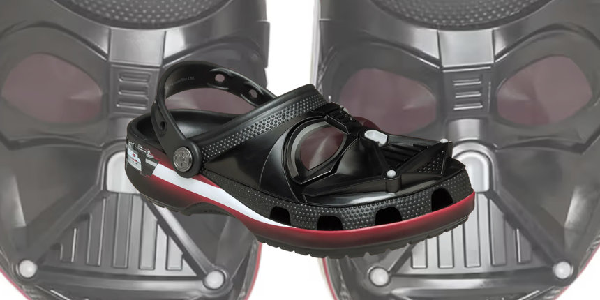 Crocs Turn to the Dark Side with the Star Wars x Crocs “Darth Vader”