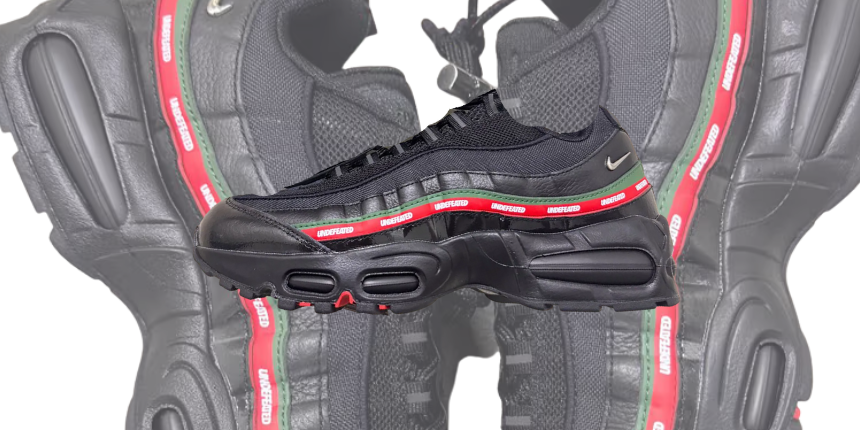 First Look at the UNDEFEATED x Nike Air Max 95 “Black”