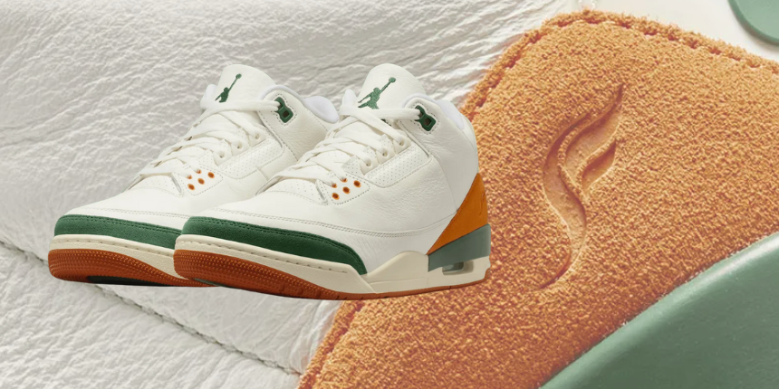 The SoleFly x Air Jordan 3 Brings the Miami Energy