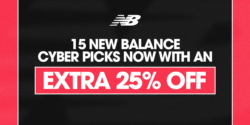 50% OFF + 25% OFF: The Top 15 New Balance Cyber Promo Picks