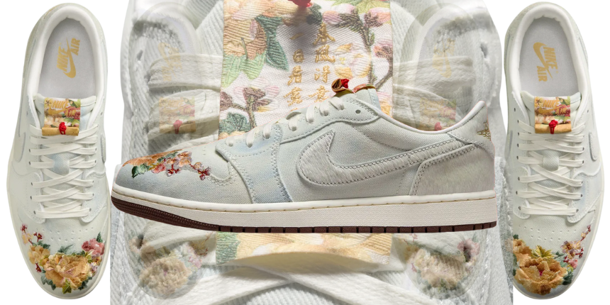 The Air Jordan 1 Low OG “Chinese New Year” Focuses on Materials
