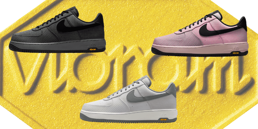 The Nike Air Force 1 “Vibram Pack” Gives the Classic a Rugged Upgrade