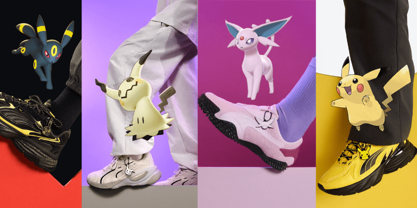 The 30th Anniversary: PUMA x POKÉMON “Sun & Moon” Electrifies