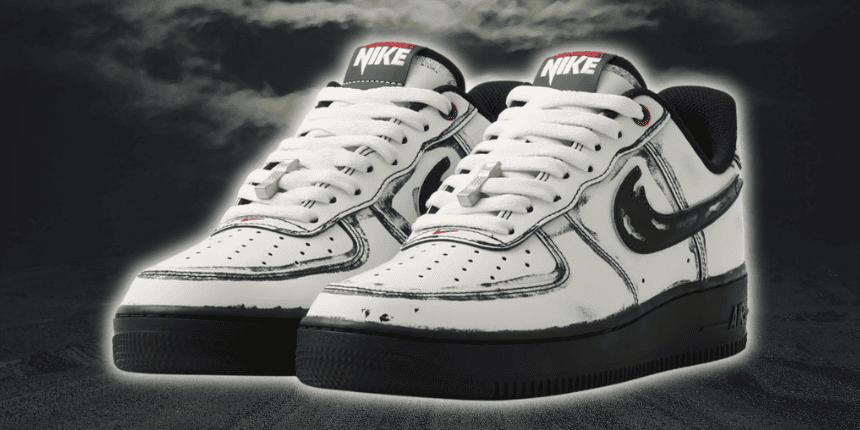 Nike Air Force 1 Low “Scream” Brings Ghostface Horror To A Classic