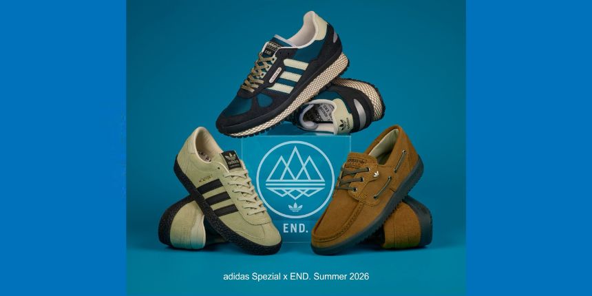 END. and adidas SPZL Return for a Manchester-Rooted Second Collaboration