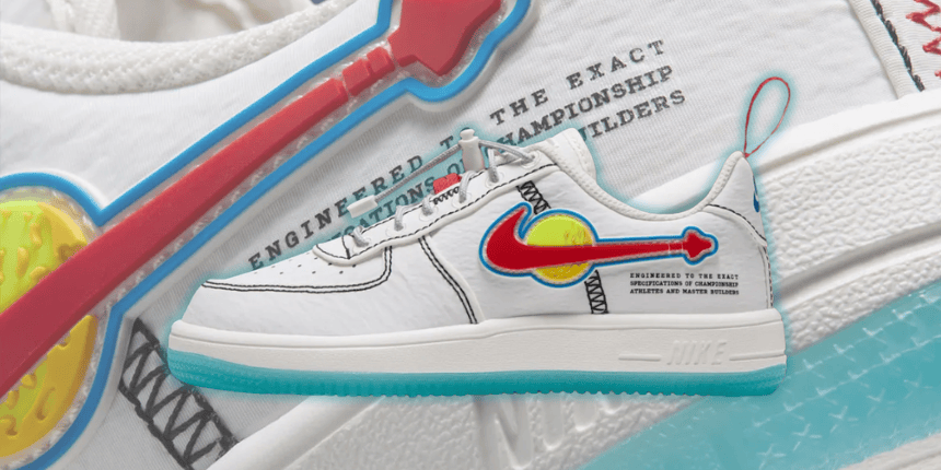 The LEGO x Nike Air Force 1 Low “Astronaut” Is Cleared for Launch