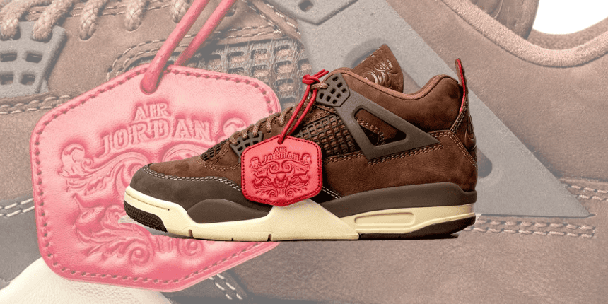 The Air Jordan 4 Retro Bin23 “Fauna Brown” Goes Western
