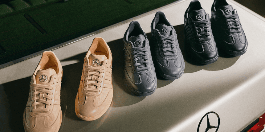 Mercedes-Benz Gives the adidas Samba an S-Class Upgrade